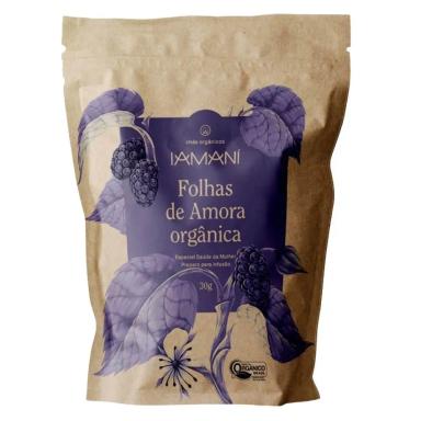 AMORA ORGâNICA FOLHAS DA VERDADEIRA RUBUS SPP IAMANí 30 GRAMAS