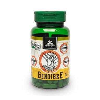 GENGIBRE ORGâNICO CáPSULA KAMPO DE ERVAS 90 CáPS 350 MG