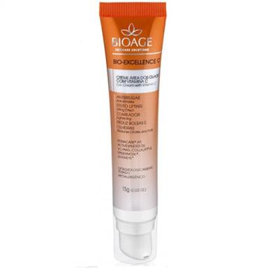 BIO-EXCELLENCE CREME CLAREADOR VITAMINA C ÁREA OLHOS BIOAGE