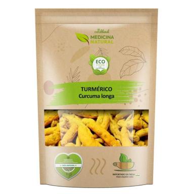 TURMERIC CURCUMIN IMPORTADO ÍNDIA RAíZ PURA CúRCUMA LONGA 100 GR