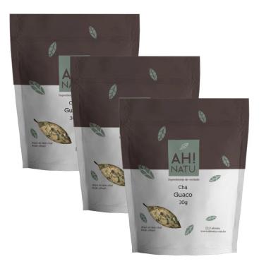 GUACO CHá DAS FOLHAS 100% NATURAL AH! NATU 3 UND 30 G é BOM