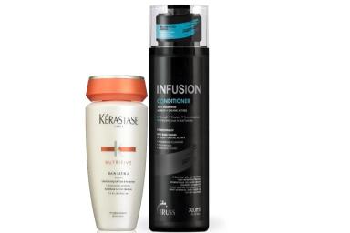KéRASTASE/TRUSS NUTRI SH SATIN 2 250ML + COND INFUSION 300ML
