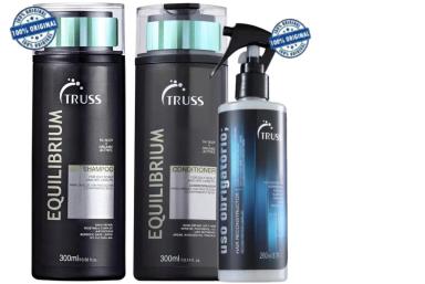 TRUSS EQUILIBRIUM SH 300ML + CD 300ML + RECONSTRUTOR 260ML