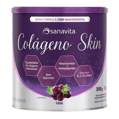 COLáGENO SKIN UVA SANAVITA 300G