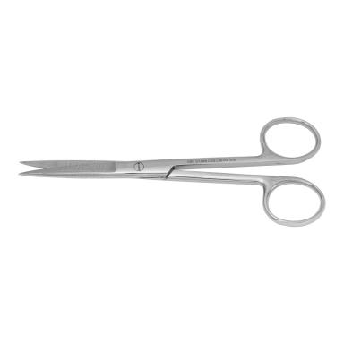 TESOURA CIRúRGICA 15 CM RETA FINA/FINA ABC