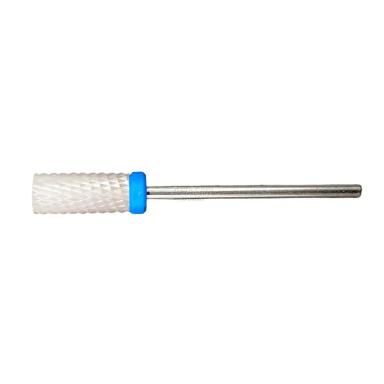 BROCA DE CERâMICA M BARREL AZUL MANICURE ALONGAMENTO UNHAS