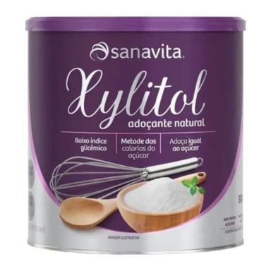 XYLITOL ADOçANTE NATURAL SANAVITA 300G