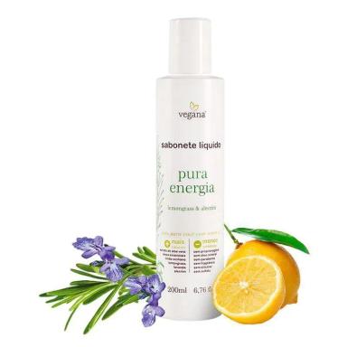 SABONETE LíQUIDO PURA ENERGIA WNF 200ML