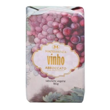 SABONETE VEGETAL EM BARRA VINHO MADRESSENZA 180G