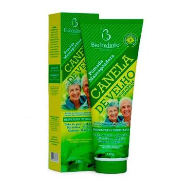POMADA MASSAGEADORA CANELA DE VELHO BIO INSTINTO 150G