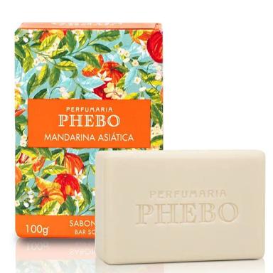 SABONETE EM BARRA PHEBO MANDARINA ASIáTICA GRANADO 100G