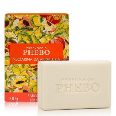 SABONETE EM BARRA PHEBO NECTARINA DA ANDALUZIA GRANADO 100G
