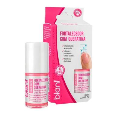 BASE FORTALECEDORA PARA UNHAS COM QUERATINA BLANT 8,5ML