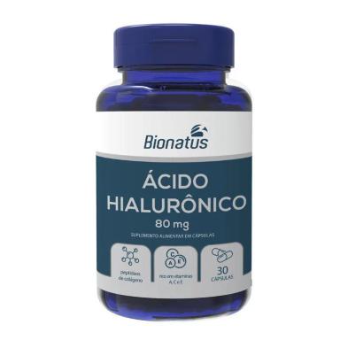 ÁCIDO HIALURôNICO BIONATUS 30 CáPSULAS