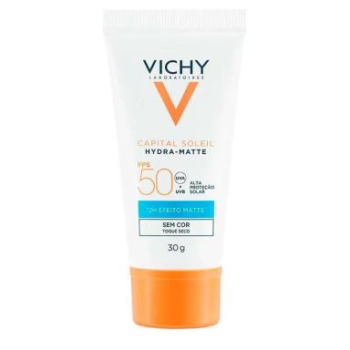 PROTETOR SOLAR CAPITAL SOLEIL HYDRA-MATTE FPS 50 VICHY 30G