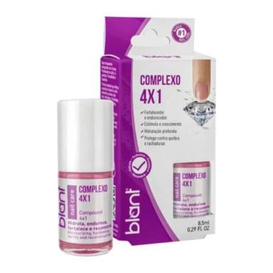 BASE FORTALECEDORA DE UNHAS COMPLEXO 4X1 BLANT 8,5ML