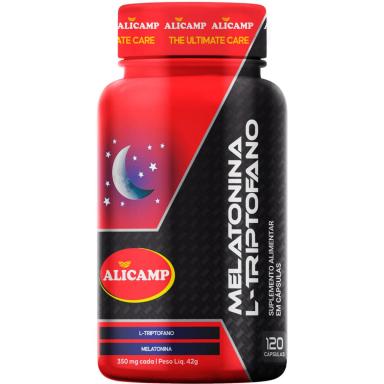 MELATONINA + L-TRIPTOFANO ALICAMP 120 CAPS