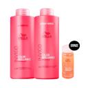 KIT WELLA PROFESSIONALS INVIGO COLOR BRILLIANCE PROFISSIONAL - SHAMPOO E CONDICIONADOR + BRINDE AMPOLA 10ML