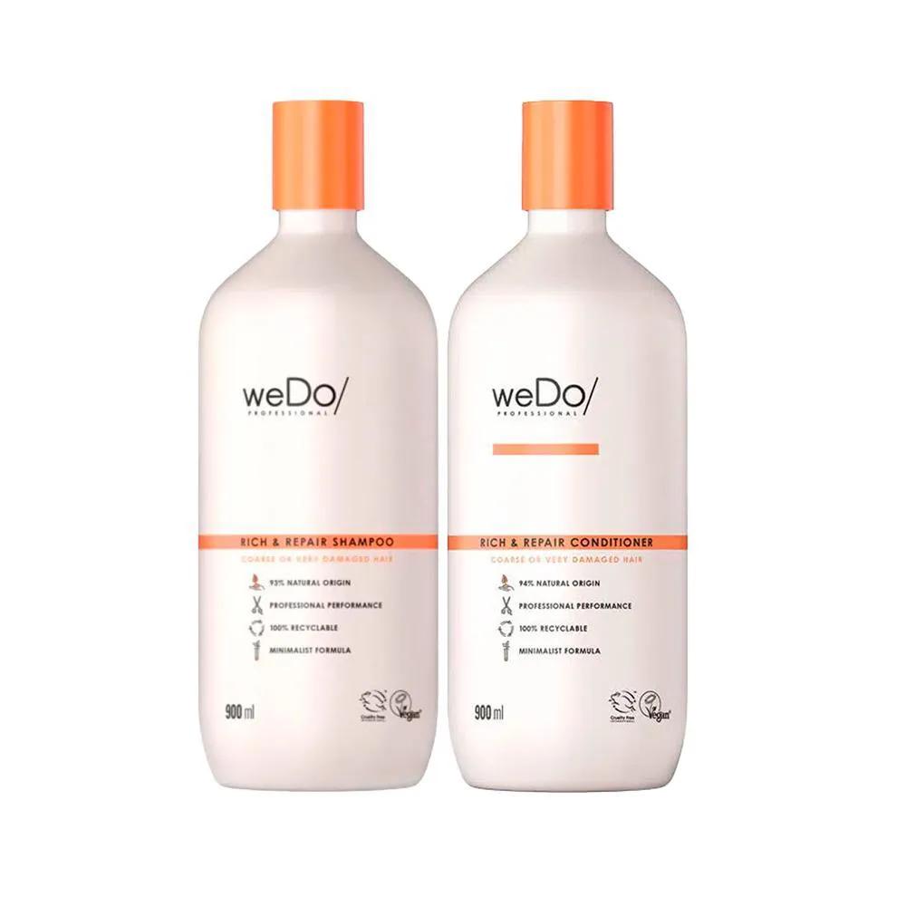 KIT WEDO PROFESSIONAL RICH&amp;amp;REPAIR – SHAMPOO E CONDICIONADOR 900 ML