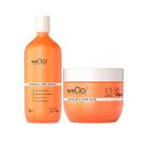 KIT WEDO PROFESSIONAL MOIST&amp;amp;SHINE - SHAMPOO E MáSCARA DE BRILHO 400 ML
