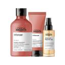 KIT L'ORéAL PROFESSIONNEL SERIE EXPERT INFORCER - SHAMPOO E CONDICIOANDOR E ÓLEO