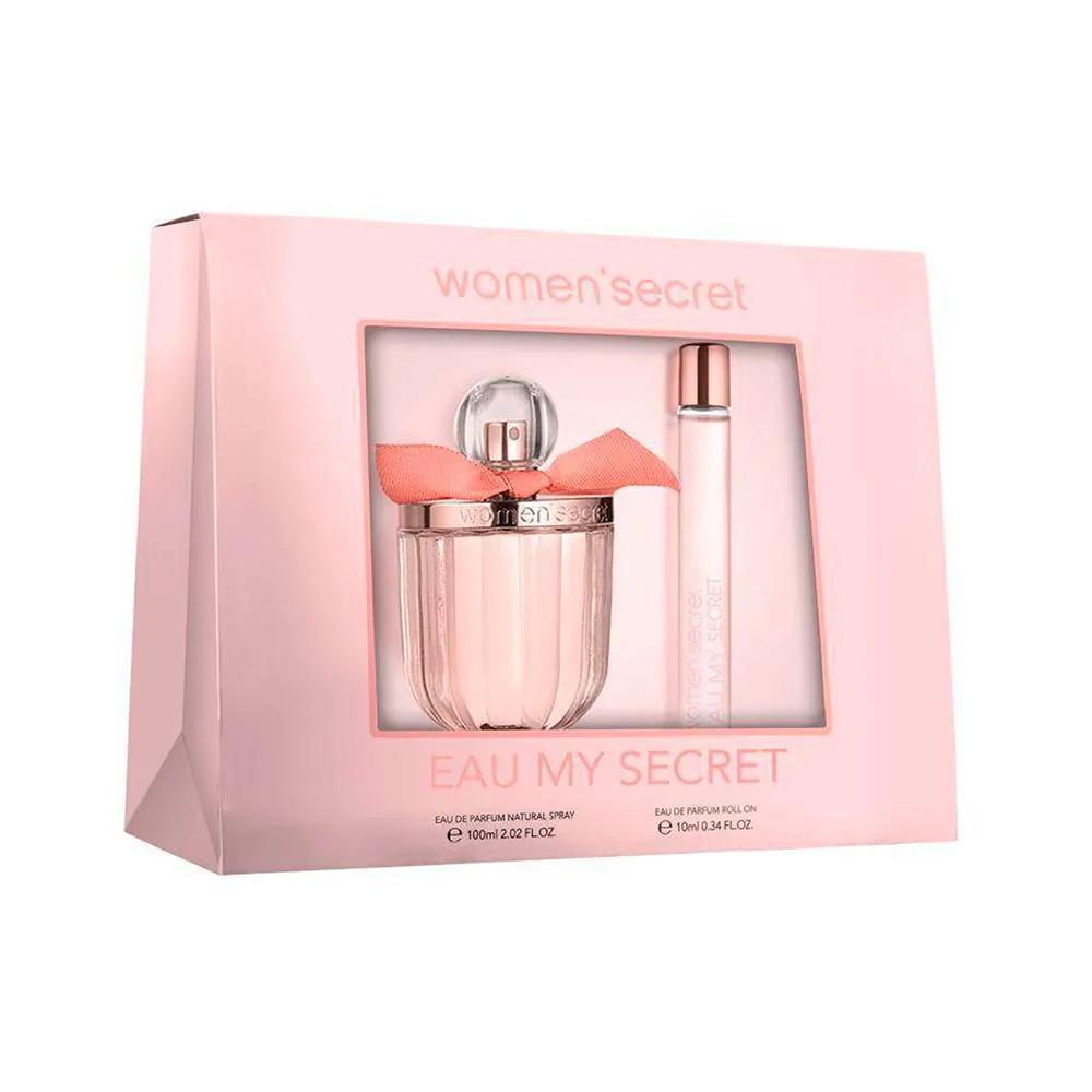 KIT WOMEN SECRET EAU MY SECRET EDP PERFUME FEMININO 100ML E MINIATURA 10ML