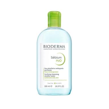 BIODERMA SéBIUM H2O ÁGUA MICELAR FACIAL ANTIOLEOSIDADE 500ML