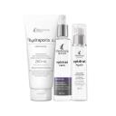 KIT FACIAL MANTECORP EPIDRAT - SABONETE DE LIMPEZA HYDRAPORIN E ÁGUA MICELAR E GEL HIDRATANTE FORTALECEDOR 50ML