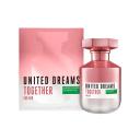 BENETTON UNITED DREAMS TOGETHER HER EDT PERFUME FEMININO 80ML