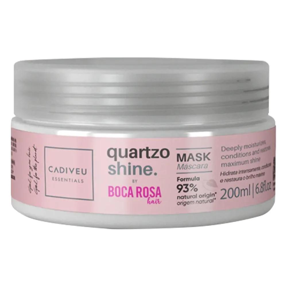 CADIVEU ESSENTIALS BOCA ROSA QUARTZO SHINE MáSCARA 200ML