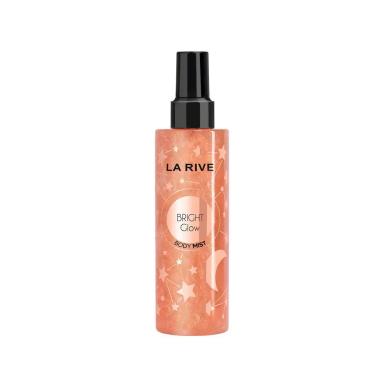 LA RIVE BRIGHT GLOW BODY MIST EDT PERFUME FEMININO 90ML