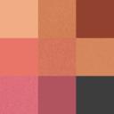 FRAN BY FRANCINY EHLKE PALETA DE SOMBRAS NINE ESSENTIALS 7G