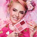 KAREN BACHINI BEAUTY SEL 4 SHADES PALETA DE BLUSH Pó + CREME 12G - xpto
