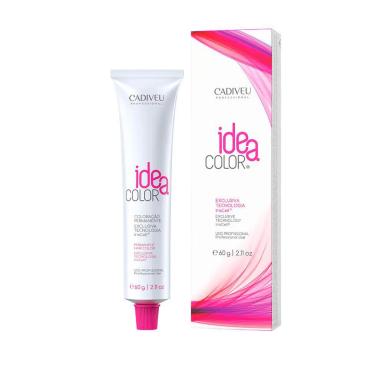 CADIVEU IDEA COLOR 77.66 LOURO MéDIO INTENSO VERMELHO INTENSO 60G