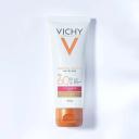 VICHY CAPITAL SOLEIL UV GLOW PROTETOR SOLAR FACIAL PELE MéDIA FPS60 40G