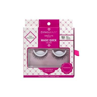 ABSOLUTE NEW YORK MAGIQUICK 604 CíLIOS POSTIçOS LONGO NATURAL PRETO 1 PAR