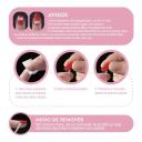 ABSOLUTE NEW YORK MAGIQUICK CAPPUCHINO UNHAS POSTIçAS CURTA AUTOCOLANTE QUADRADA BROWN 24 UNIDADES