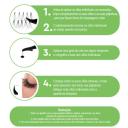 ABSOLUTE NEW YORK JADE 401 CíLIOS POSTIçOS TUFOS ALONGADOS PRETO 84 TUFOS