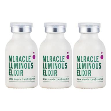 KIT AMPOLA MIRACLE LUMINOUS ELIXIR - 3X25ML
