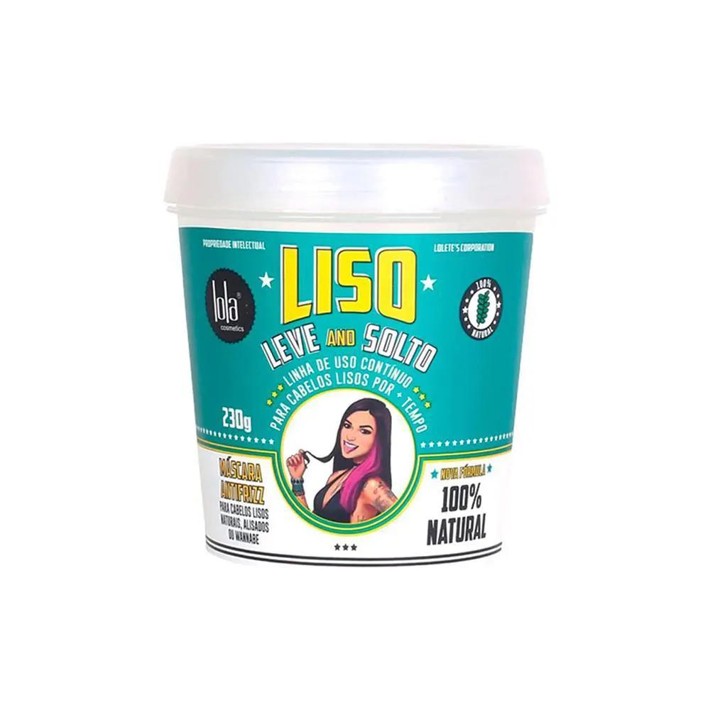 LOLA COSMETICS LISO, LEVE AND SOLTO MáSCARA ANTIFRIZZ 230G