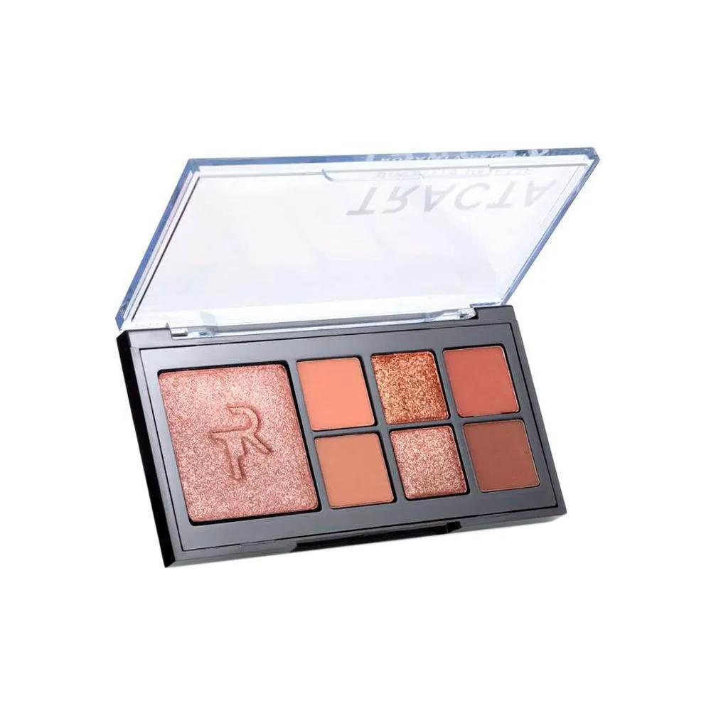 TRACTA TOFFEE 7 SHADES PALETA 2X1 SOMBRA E BLUSH COMPACTA - xpto