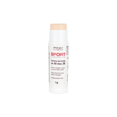PINK CHEEKS SPORT CONCEALER FPS 40 FPUVA 30 C10 CORRETIVO EM BASTãO CREMOSO COM PROTETOR SOLAR B23 NATURAL 7G - xpto