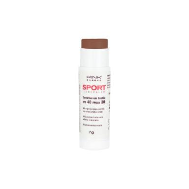 PINK CHEEKS SPORT CONCEALER FPS 40 FPUVA 30 C50 CORRETIVO EM BASTãO CREMOSO COM PROTETOR SOLAR NATURAL 7G - xpto
