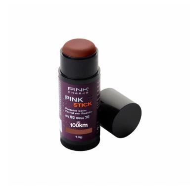 PINK CHEEKS PINK STICK FPS 90 FPUVA 70 100KM ULTRA PROTETOR SOLAR FACIAL COM COR 14G