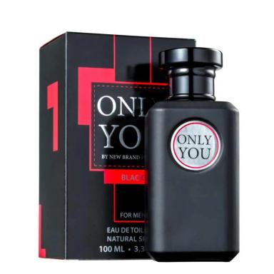 PERFUME NEW BRAND PRESTIGE ONLY YOU BLACK FOR MEN 100 ML '