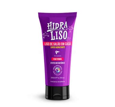 HIDRALISO LISO DE SALãO EM CASA SUPER HIDRATANTE 200ML