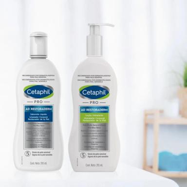 KIT CETAPHIL PRO AD CONTROL SABONETE LÍQUIDO 295ML + HIDRA CORPORAL 295ML