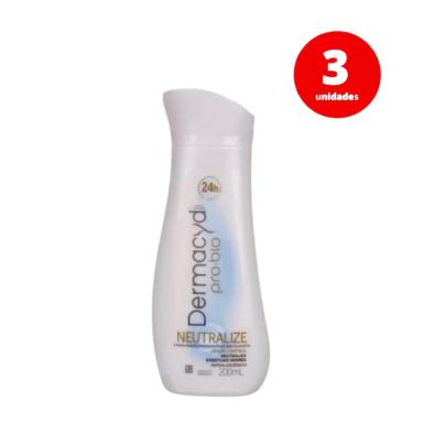 KIT C/3 DERMACYD PRO BIO NEUTRALIZE ODOR CONTROL 200ML CADA