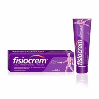 GEL PARA MASSAGEM FISIOCREM ACTIVE 60ML
