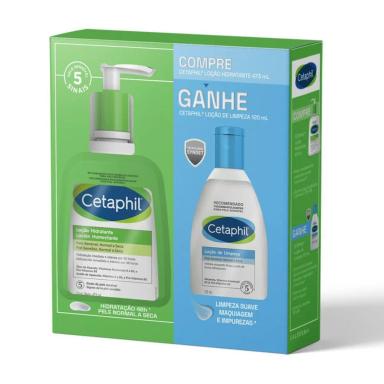 KIT CETAPHIL LIMPEZA &amp;amp;AMP; LOçãO HIDRATANTE 2 PRODUTOS